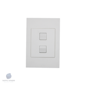 Apollo 100X50 2LEVER 1W Contemporary White