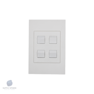 Apollo 100X50 4LEVER 1W Contemporary White