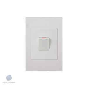 60A 2 Pole Isolator White