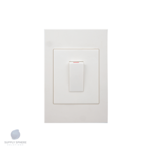 1 Lever (1x2 Way) Switch White